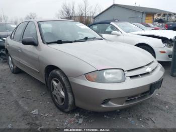  Salvage Chevrolet Cavalier