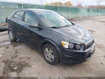  Salvage Chevrolet Sonic