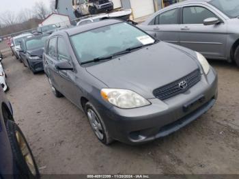  Salvage Toyota Matrix