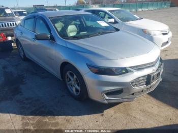  Salvage Chevrolet Malibu