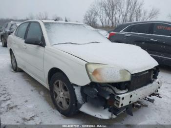  Salvage Chevrolet Malibu