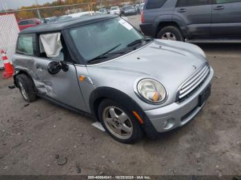  Salvage MINI Cooper