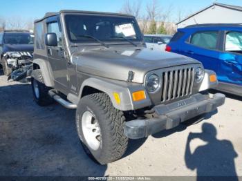  Salvage Jeep Wrangler