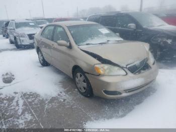  Salvage Toyota Corolla