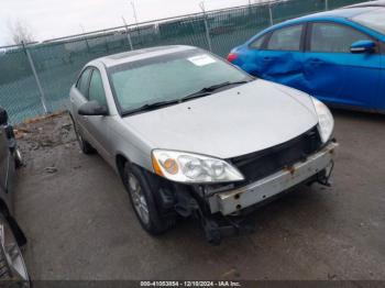  Salvage Pontiac G6