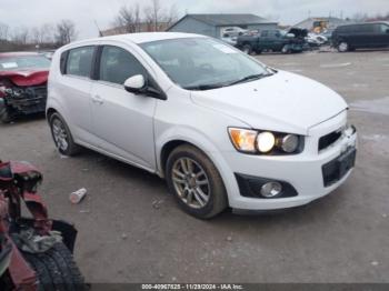  Salvage Chevrolet Sonic