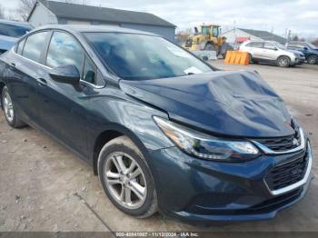  Salvage Chevrolet Cruze