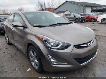  Salvage Hyundai ELANTRA