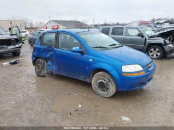  Salvage Chevrolet Aveo 5