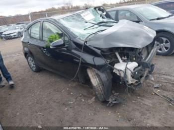  Salvage Toyota Prius c