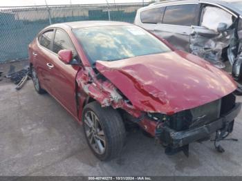  Salvage Hyundai ELANTRA