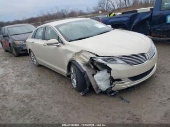  Salvage Lincoln MKZ