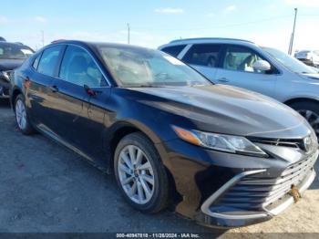  Salvage Toyota Camry