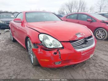  Salvage Lexus Sc