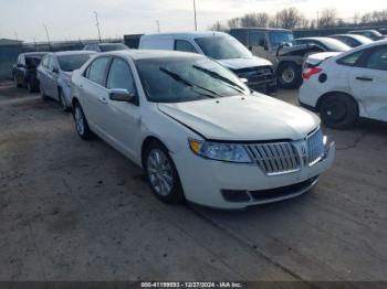  Salvage Lincoln MKZ