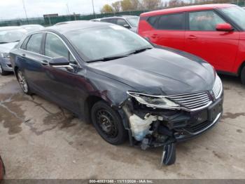  Salvage Lincoln MKZ