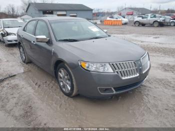  Salvage Lincoln MKZ