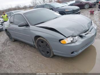  Salvage Chevrolet Monte Carlo