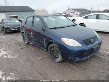  Salvage Toyota Matrix