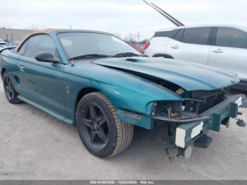  Salvage Ford Mustang