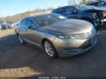  Salvage Lincoln MKZ