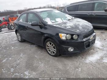  Salvage Chevrolet Sonic