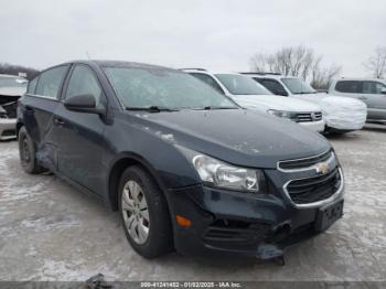  Salvage Chevrolet Cruze