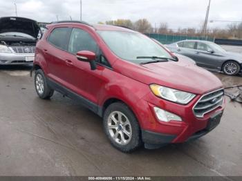  Salvage Ford EcoSport