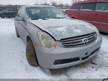  Salvage INFINITI G35x