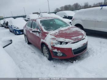  Salvage Chevrolet Sonic