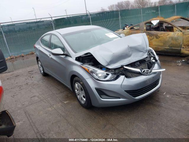  Salvage Hyundai ELANTRA