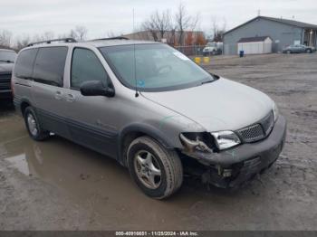  Salvage Pontiac Montana