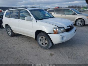  Salvage Toyota Highlander