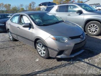  Salvage Toyota Corolla