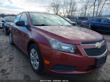  Salvage Chevrolet Cruze