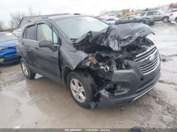  Salvage Chevrolet Trax