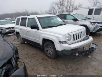  Salvage Jeep Patriot