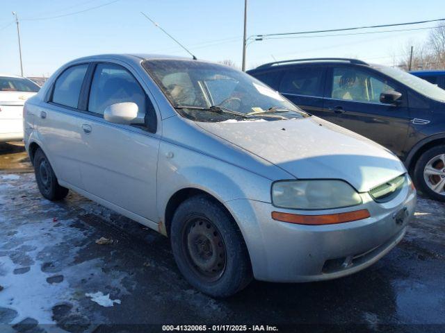  Salvage Chevrolet Aveo