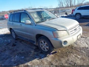  Salvage Toyota Highlander