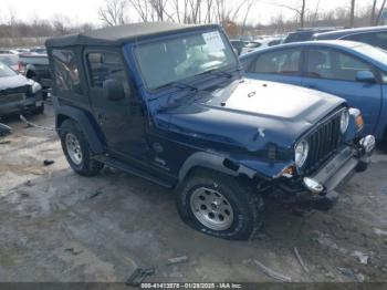  Salvage Jeep Wrangler