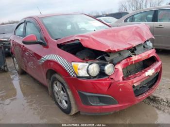  Salvage Chevrolet Sonic