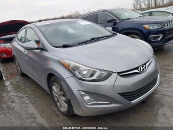  Salvage Hyundai ELANTRA