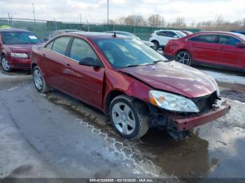  Salvage Pontiac G6