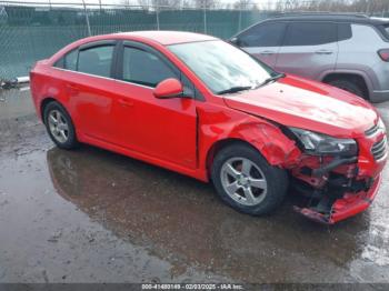  Salvage Chevrolet Cruze