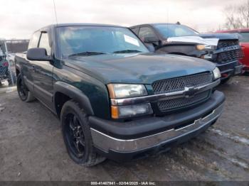  Salvage Chevrolet Silverado 1500