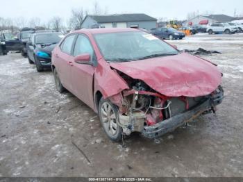  Salvage Toyota Corolla