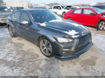  Salvage INFINITI Q50