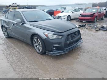  Salvage INFINITI Q50