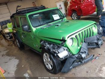  Salvage Jeep Wrangler