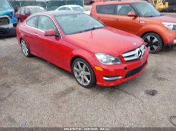  Salvage Mercedes-Benz C-Class